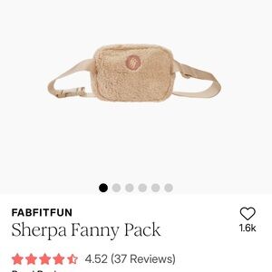 Cozy Beige Sherpa Belt Bag